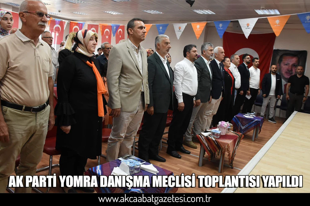 AK PARTİ YOMRA DANIŞMA MECLİSİ TOPLANTISI YAPILDI