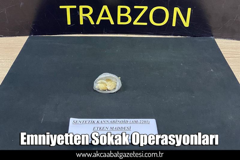 Emniyetten Sokak Operasyonları