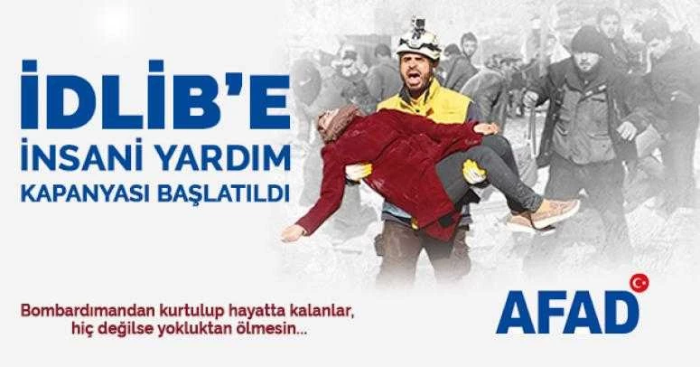 İdlib’e yardım