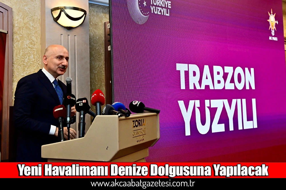 Yeni Havalimanı Denize Dolgusuna Yapılacak